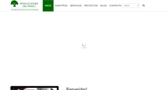 Desktop Screenshot of produccionesdelprado.com
